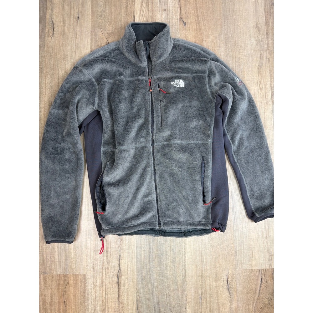 The North Face Summit Series Polartec Fleece Jacket Grey Mens XL T201 Y2K 2009